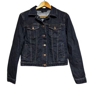 Gap 1969 Blue Denim Button Down Jean Jacket Size Small